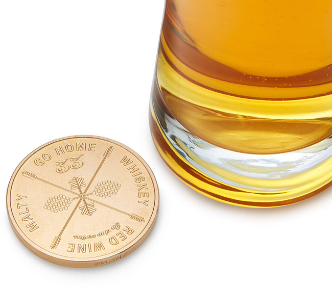 Drinking Decision Coin - UncommonGoods