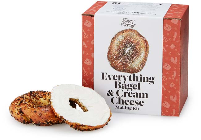 Bagel & Cream Cheese Making Kit | UncommonGoods