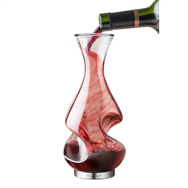 Twist Decanter | UncommonGoods