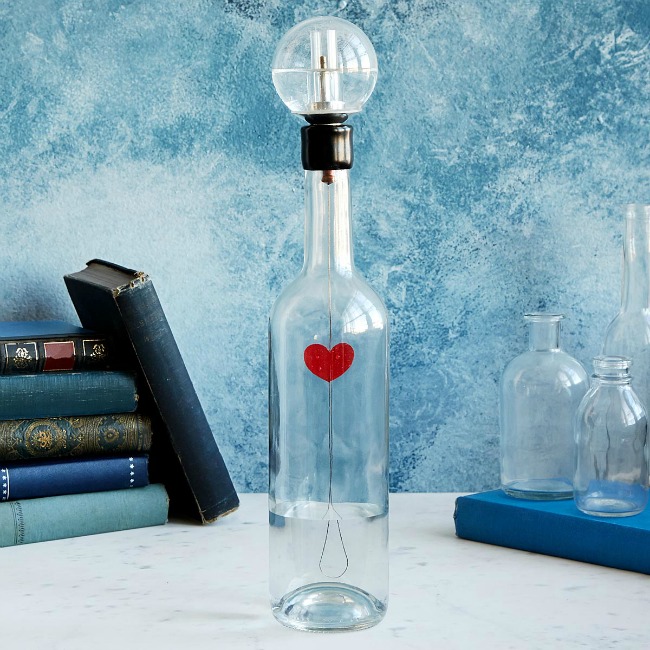 Beating Heart in a Bottle Sculpture | UncommonGoods