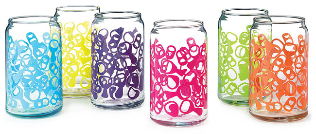 Pop Top 6 Pack Glasses - UncommonGoods