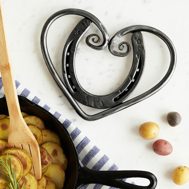 Horseshoe Heart Trivet - UncommonGoods