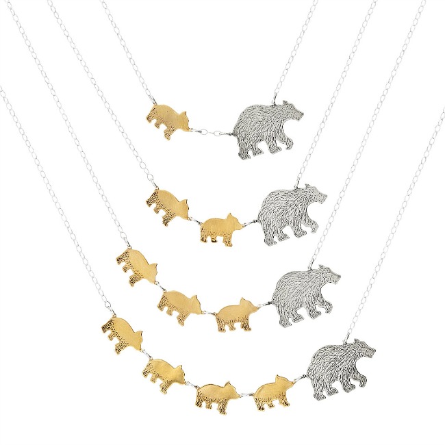 Mama Bear Necklace - UncommonGoods