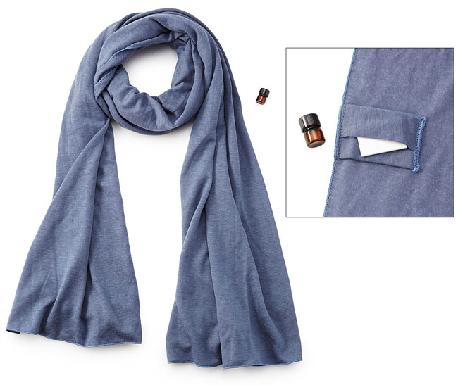 Aromatherapy Knit Jersey Scarf - UncommonGoods