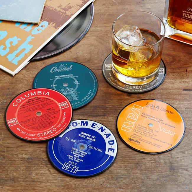 Record Coasters | UncommonGoods