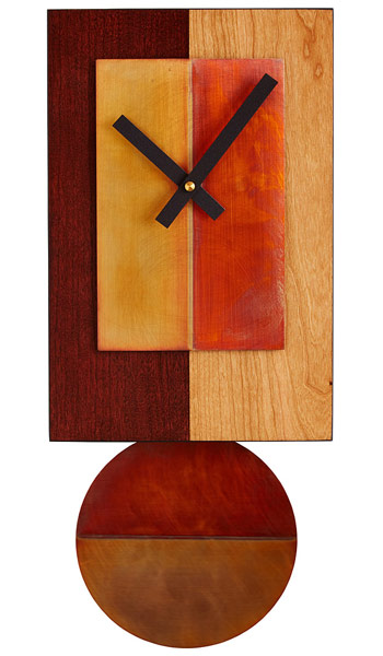 Cherry Pendulum Clock | UncommonGoods