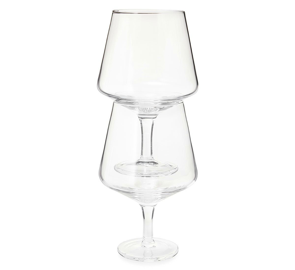 Stacking Wine Glass Set - UncommonGoods