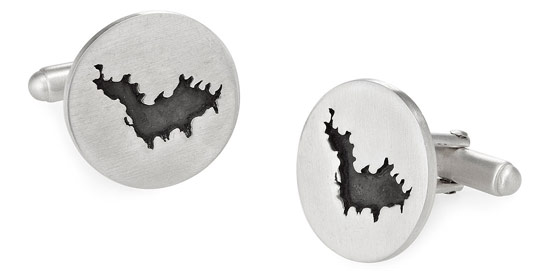 Island and Lake Custom Cufflinks | UncommonGoods