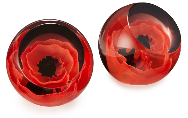 Poppy Paperweight | UncommonGoods