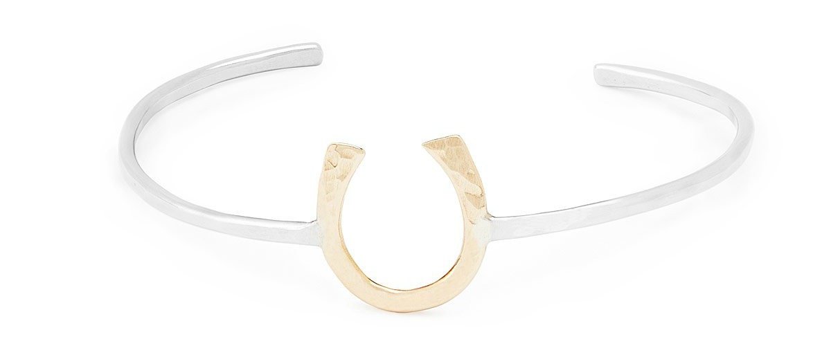 Lucky Horseshoe Cuff | UncommonGoods