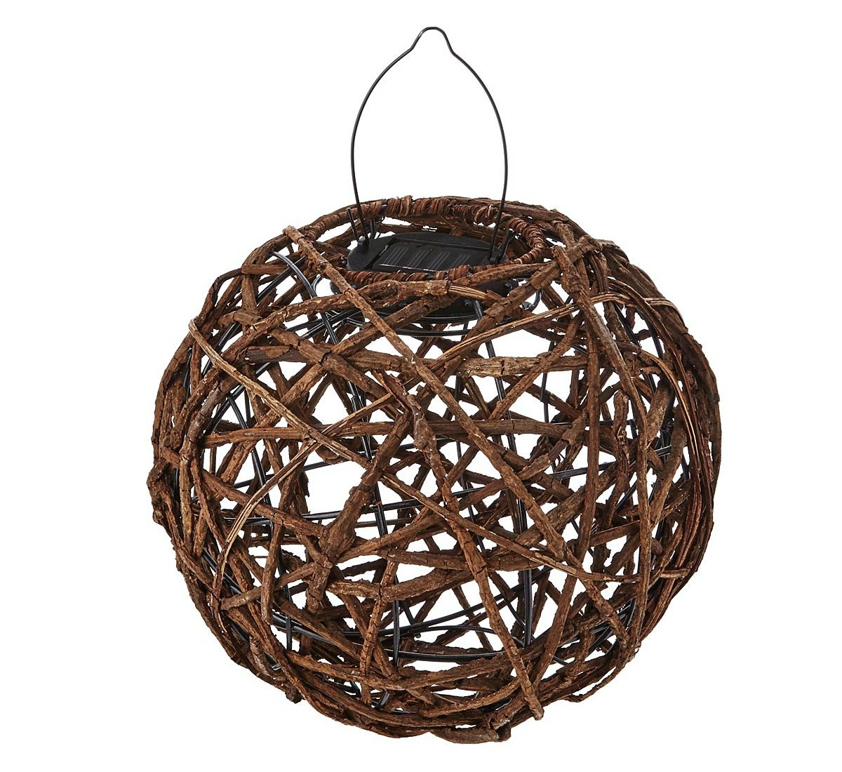 Rattan Solar Lantern | UncommonGoods