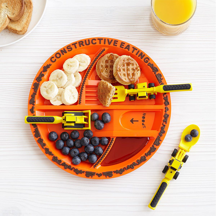 Construction Plate & Utensils | UncommonGoods