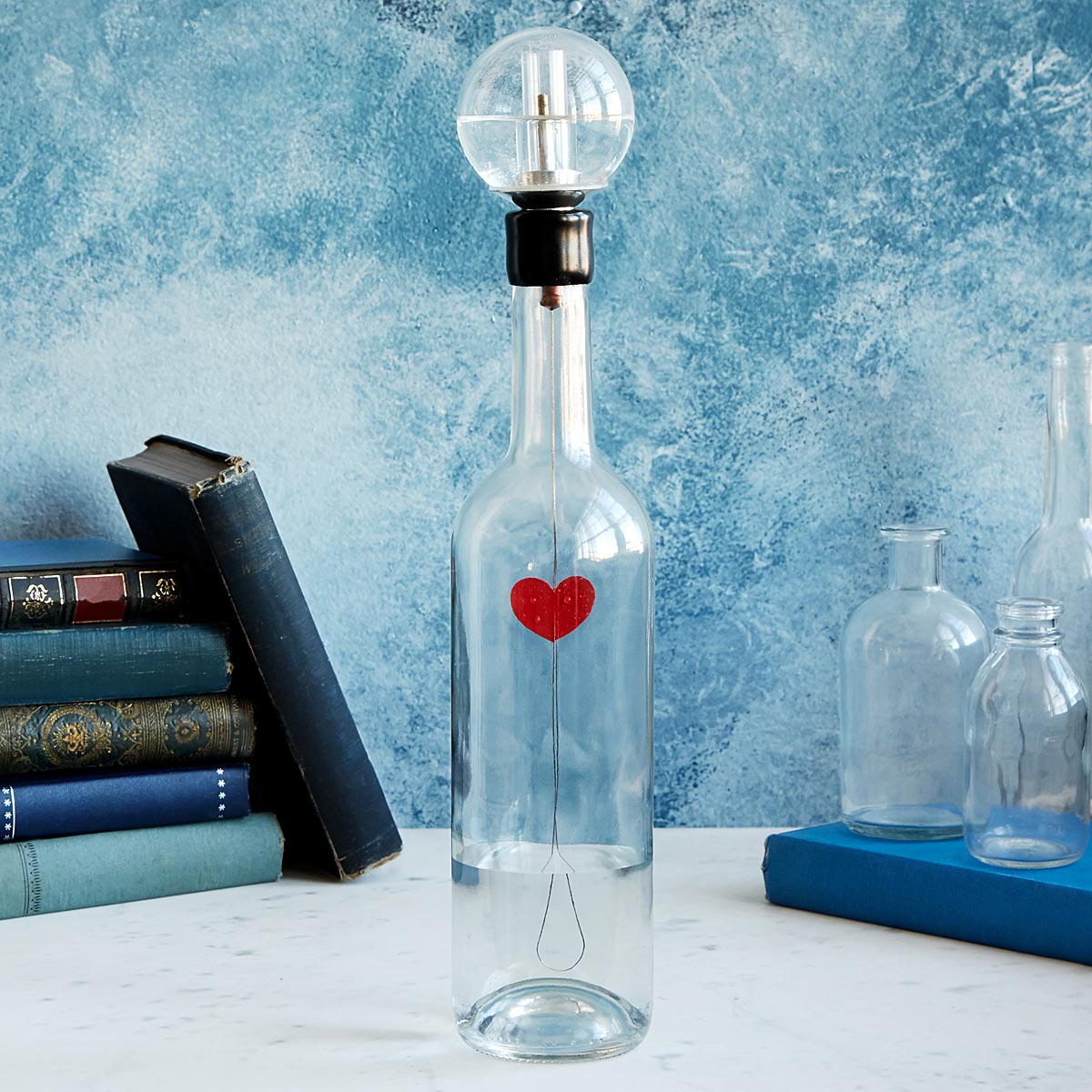 Beating Heart Bottle Sculpture