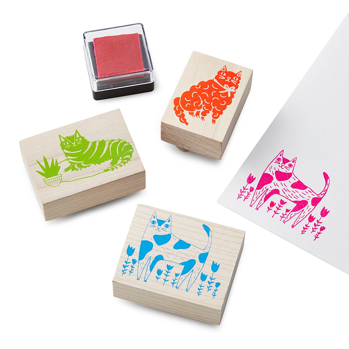 Cats Stamp Kit | UncommonGoods