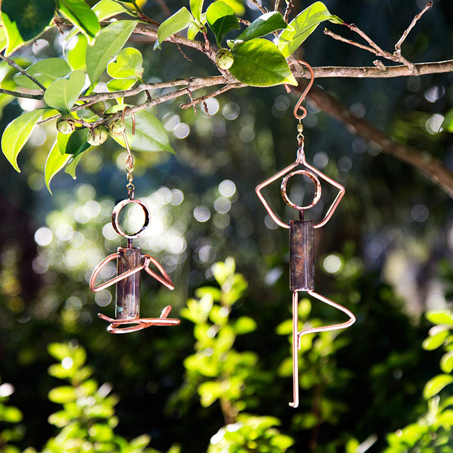 Yoga Pose Hanging Sculptures | UncommonGoods