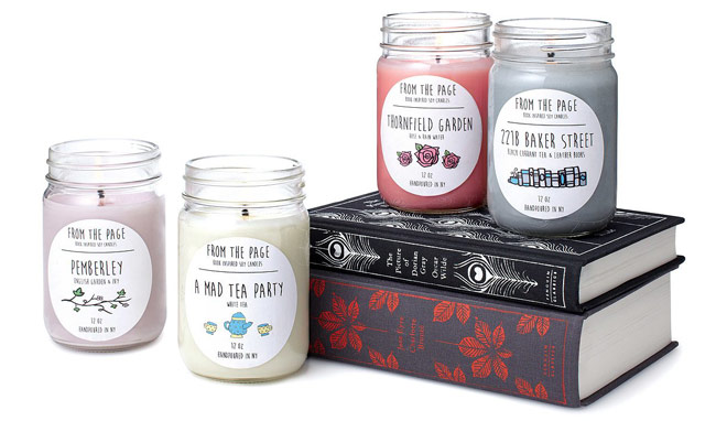 Literary Candles | UncommonGoods