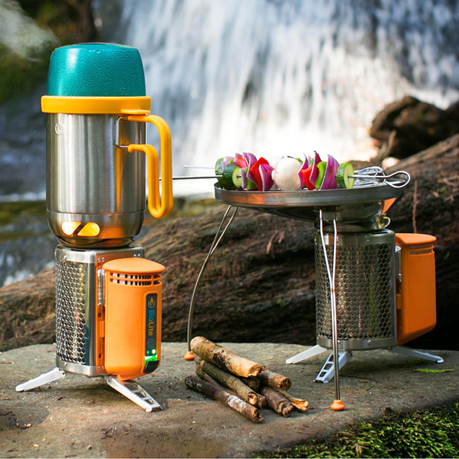 Portable Camp Grill and Charger | UncommonGoods