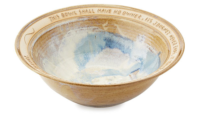 Circle of Family and Friends Serving Bowl | UncommonGoods