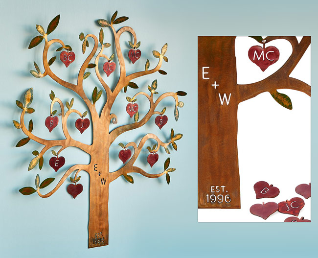 Personalized Family Tree Wall Sculpture | UncommonGoods