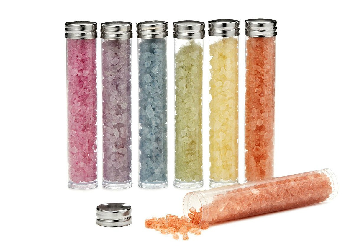 Chakra Bath Salts Set | UncommonGoods