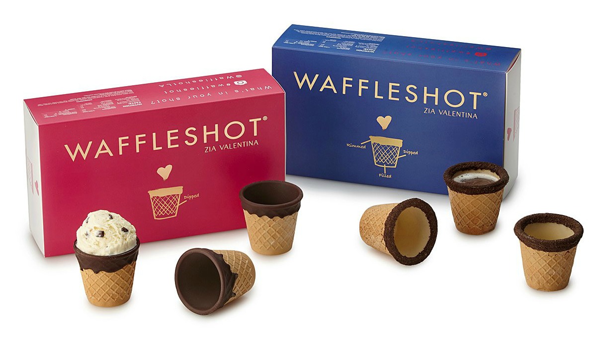 Chocolate Waffle Shots | UncommonGoods