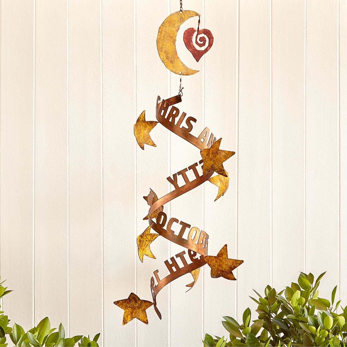 Stars Aligned Personalized Wind Sculpture | UncommonGoods