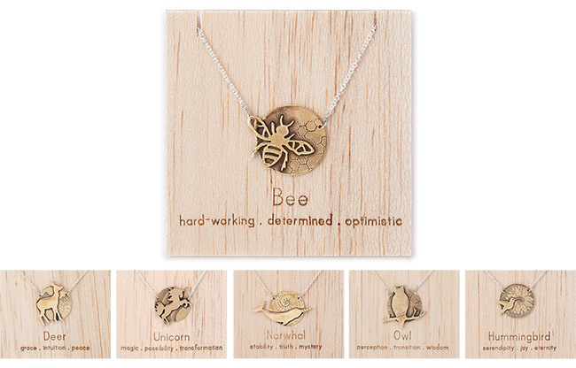 Kindred Animal Necklaces | UncommonGoods