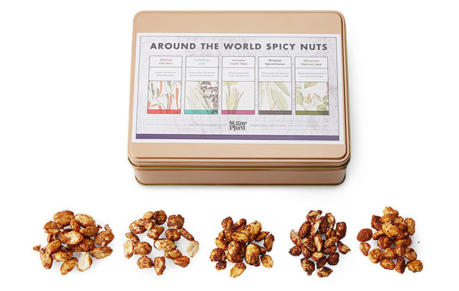 Around the World Spicy Nut Collection | UncommonGoods