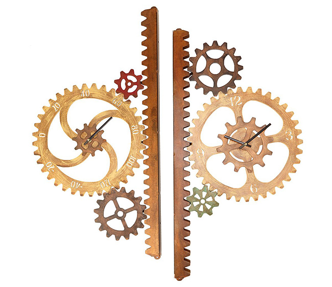 Garden Gears Outdoor Clock & Thermometer | UncommonGoods