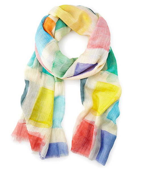 Art of Giving Color Block Scarf | UncommonGoods