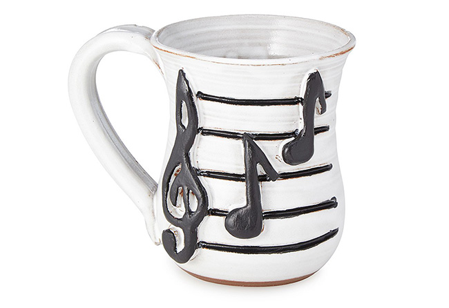 Musical Notes Mug | UncommonGoods