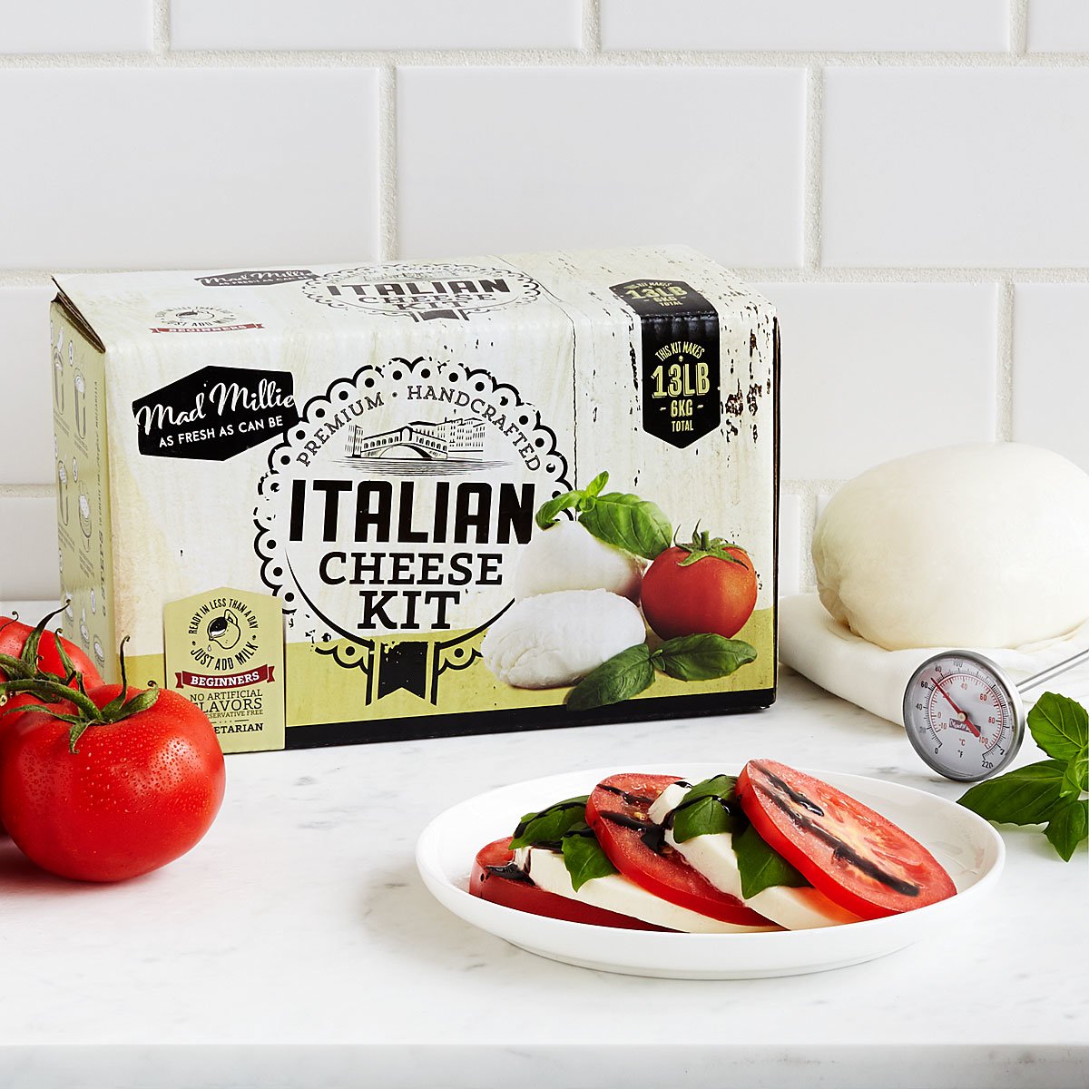 Italian Cheesemaking Kit | UncommonGoods