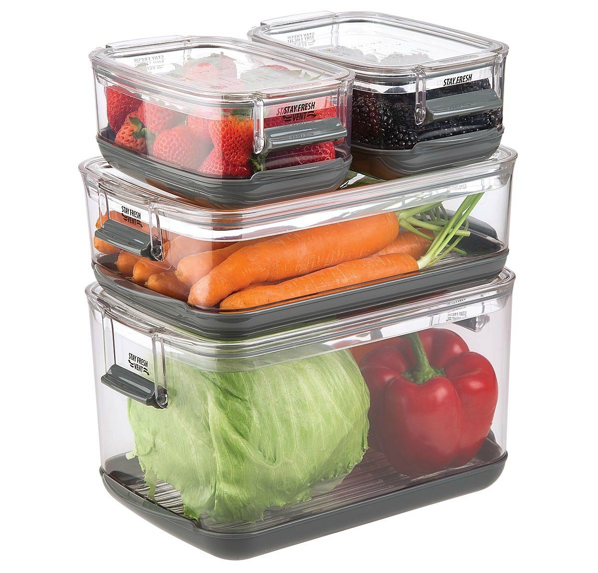 Veggie Smart Storage Containers | UncommonGoods