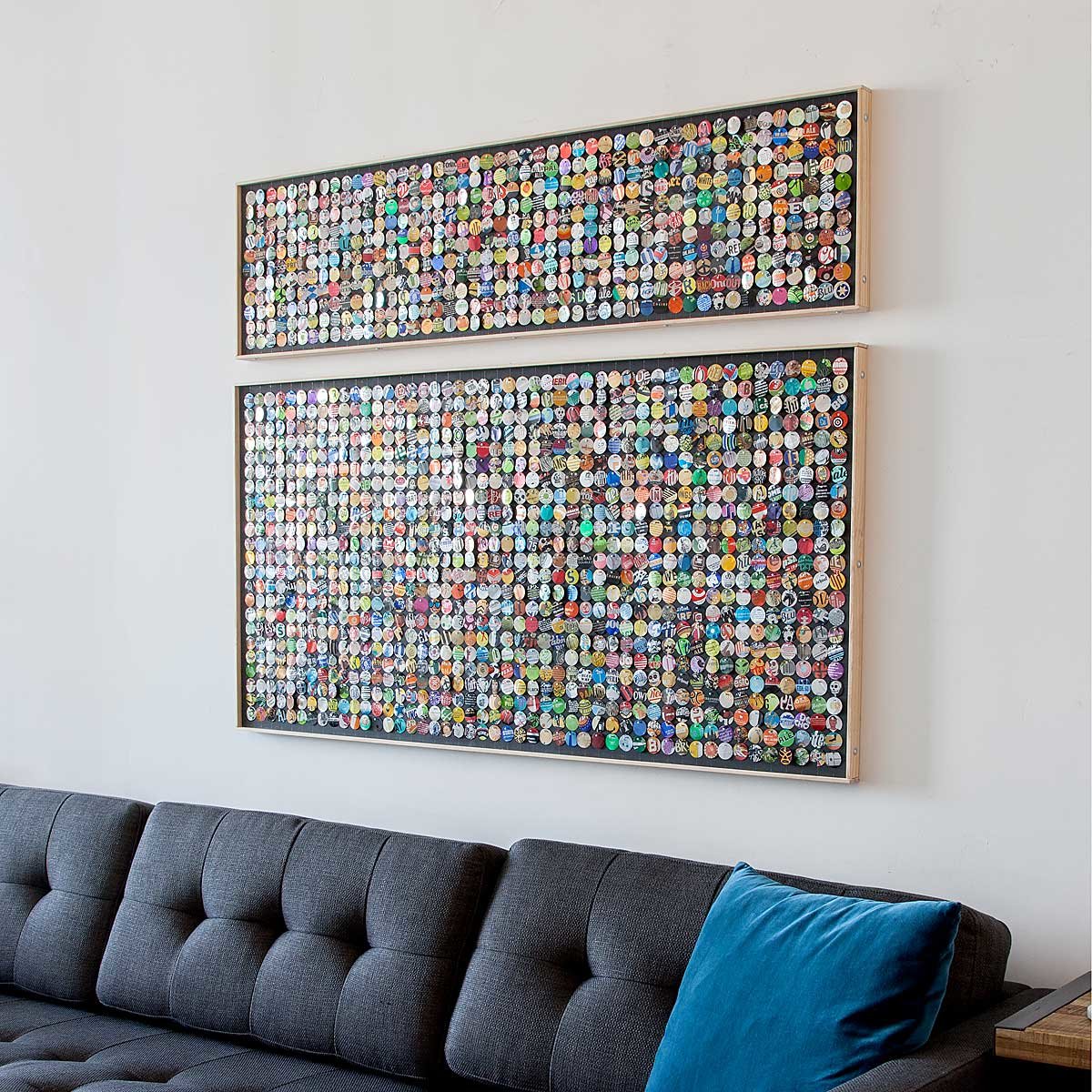 Recycled Aluminum Moving Mosaic | UncommonGoods