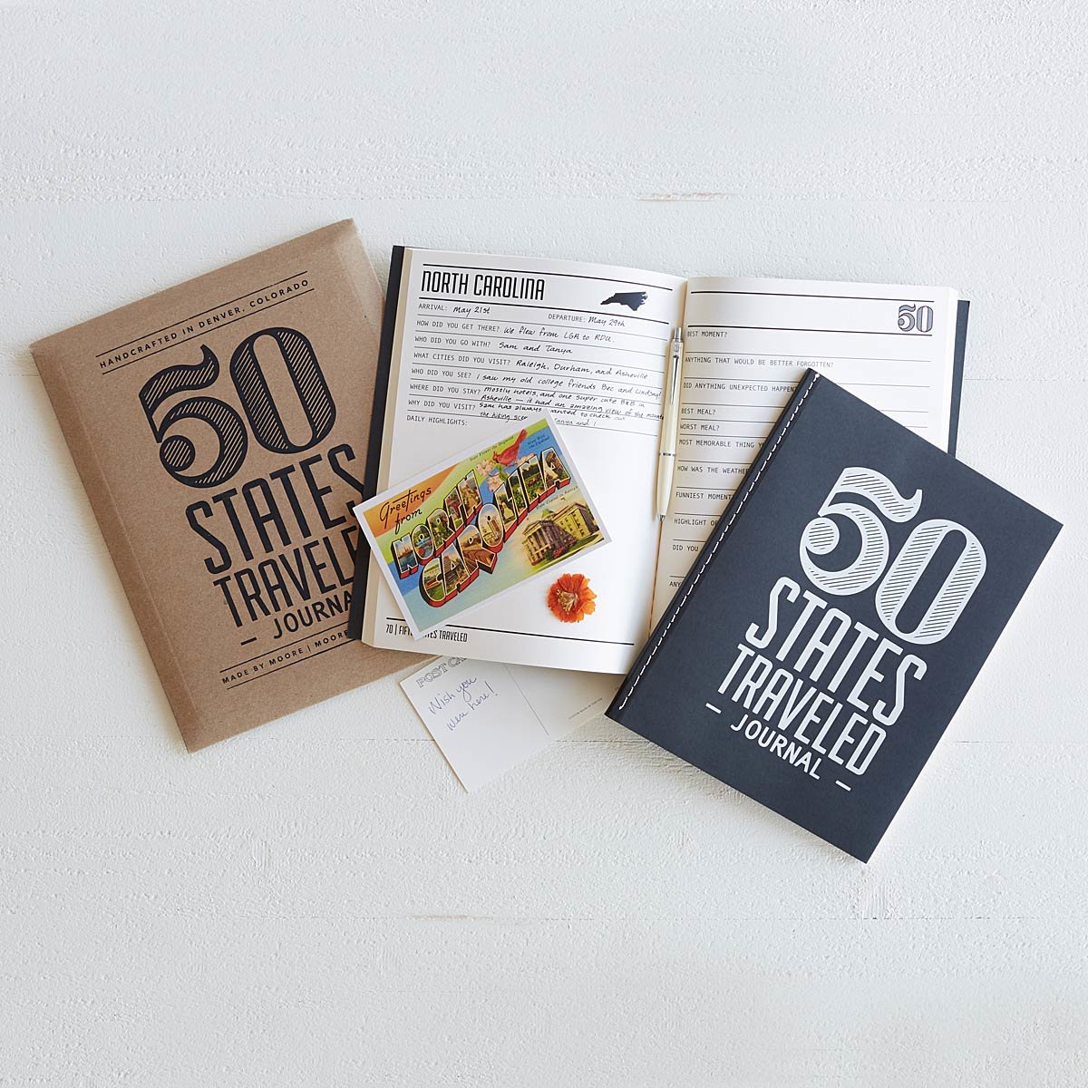 50 States Traveled Journal | UncommonGoods