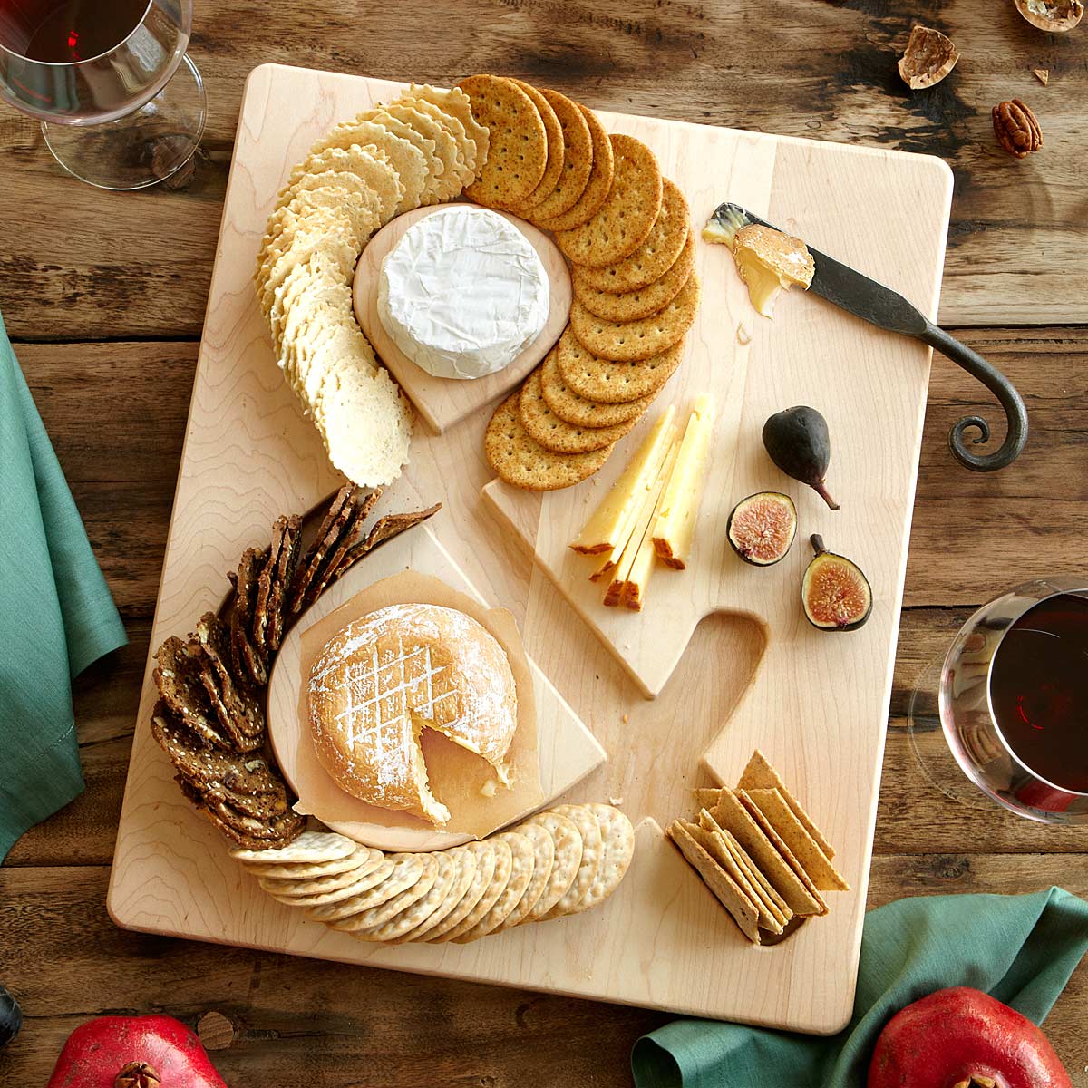 Cheese and Crackers Serving Board | UncommonGoods