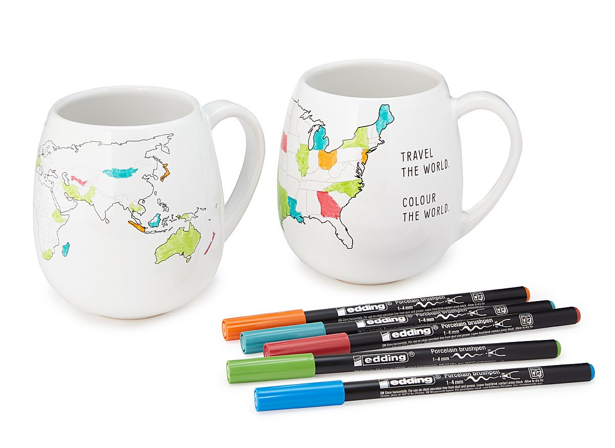 Color Map Mugs | UncommonGoods