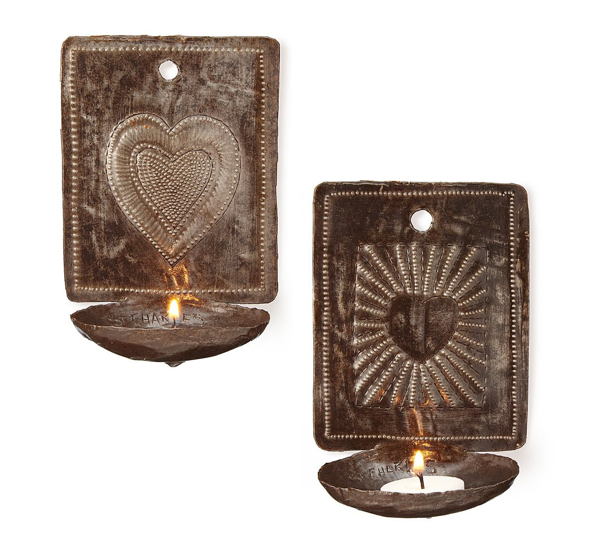 Heart Sconce Set | UncommonGoods