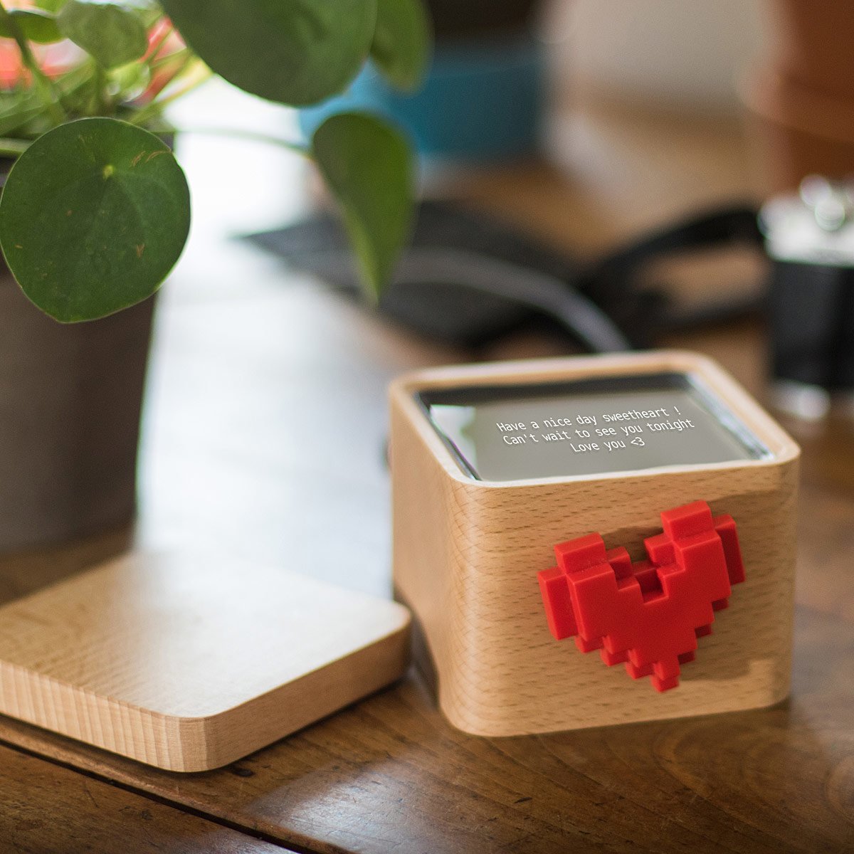 Lovebox Spinning Heart Messenger | UncommonGoods