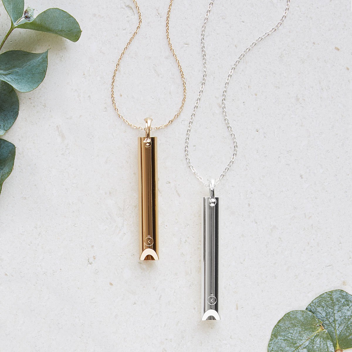 Mindful Breathing Necklace | UncommonGoods