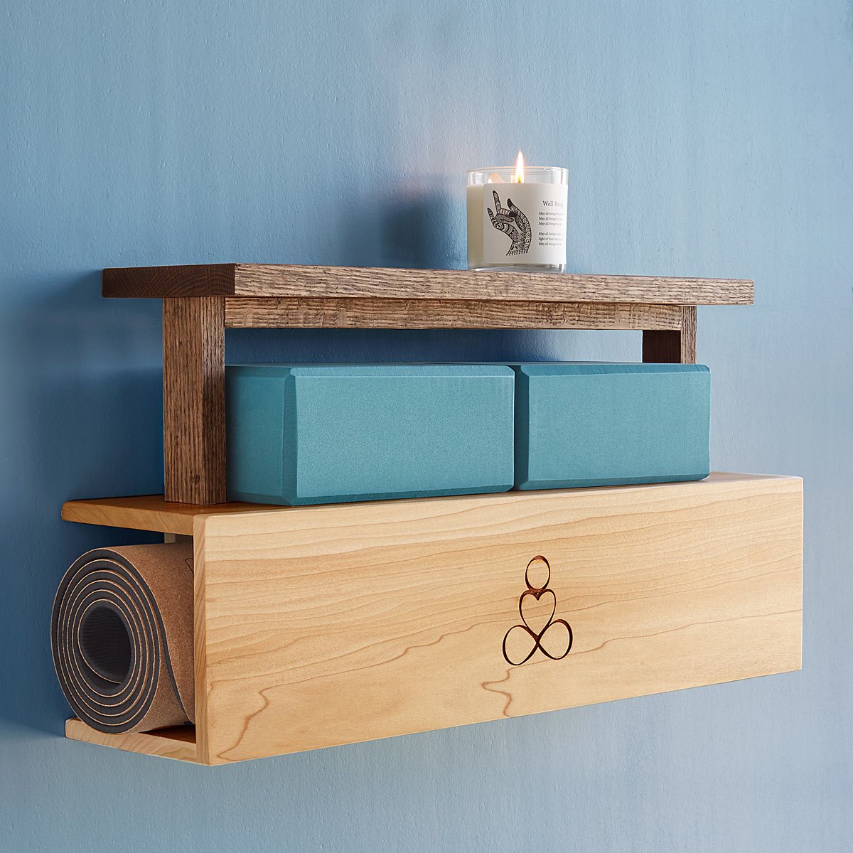 Yoga Mat Storage and Display | UncommonGoods