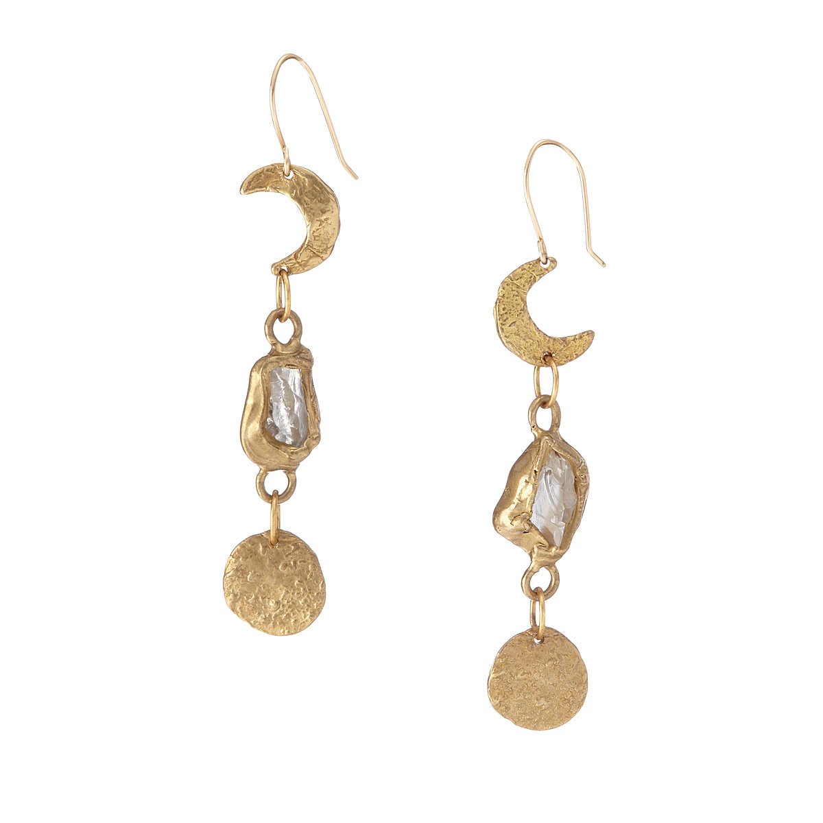 Moon And Stars Earrings | UncommonGoods