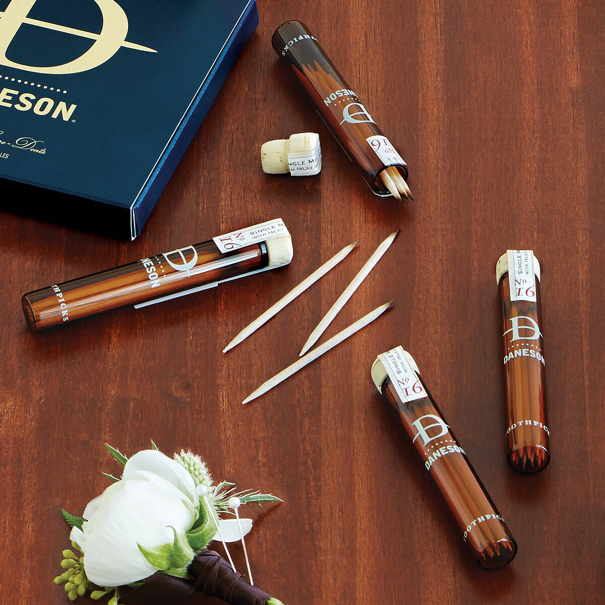 Scotch-Infused Toothpicks Gift Set | UncommonGoods