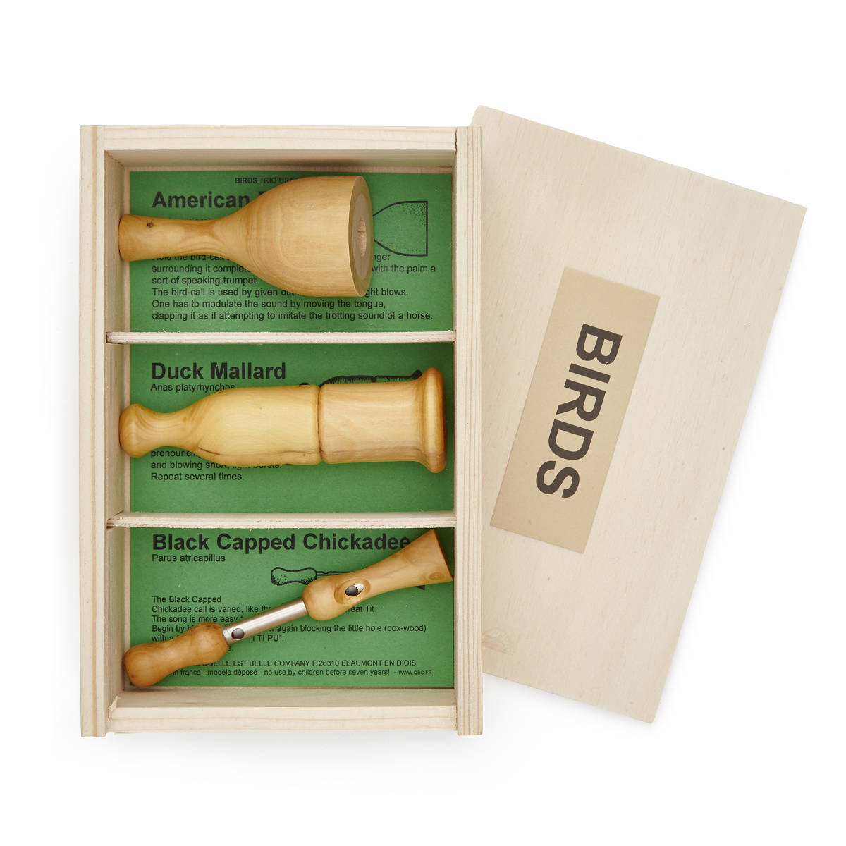 North American Bird Call Set | UncommonGoods