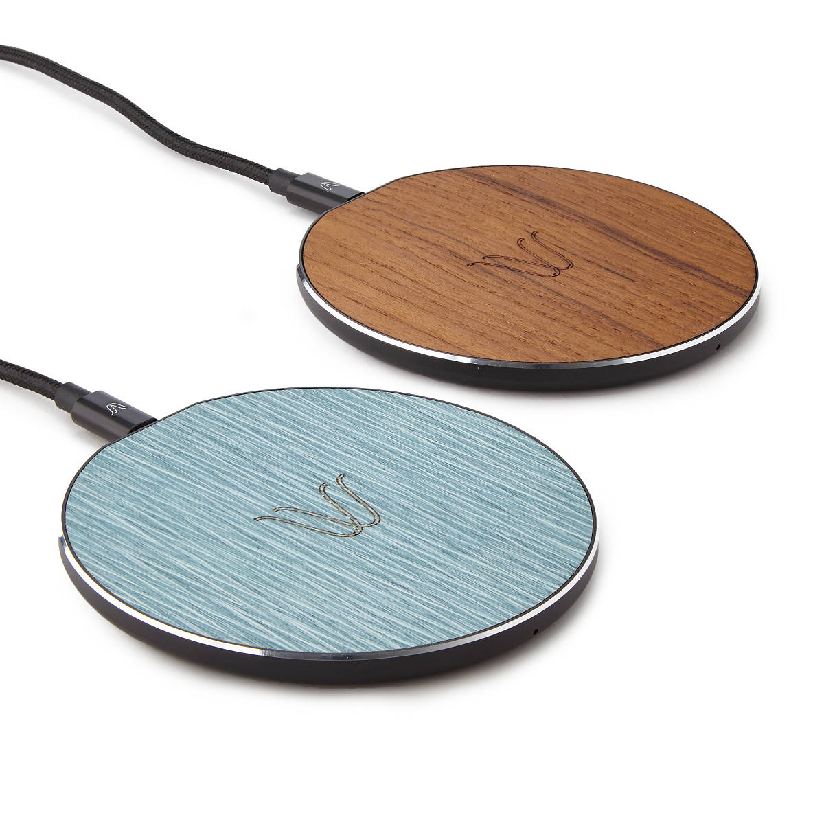 Wireless Teak Charging Pad | UncommonGoods