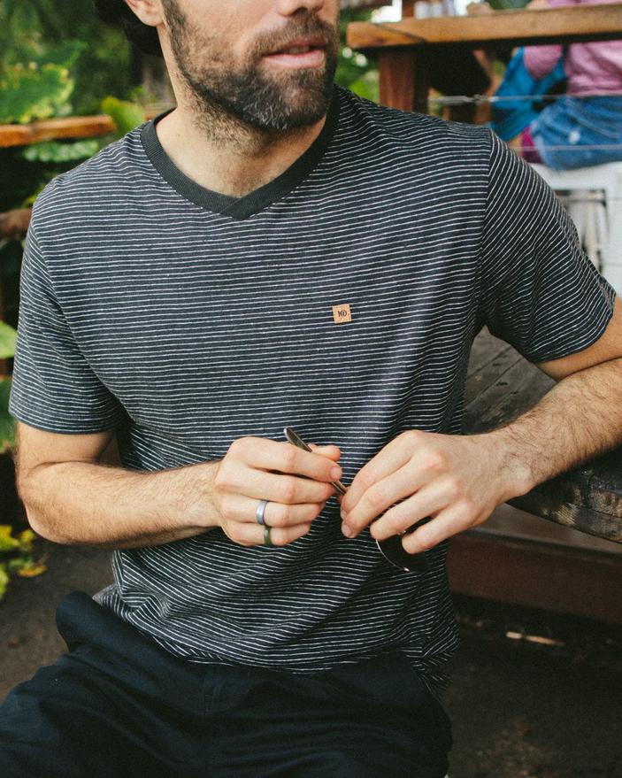 M Hemp V-Neck T-Shirt | Uncommon Goods