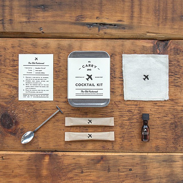 Old Fashioned Carry-On Cocktail Kit | Uncommon Goods