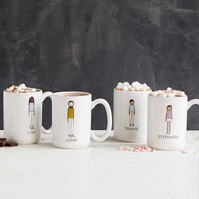 Personalized Family Mugs | Uncommon Goods