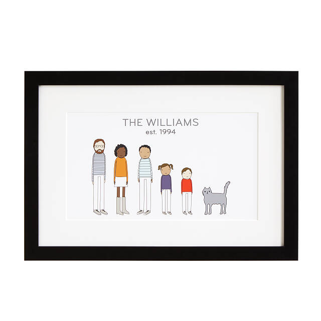 Personalized Family Print | Uncommon Goods