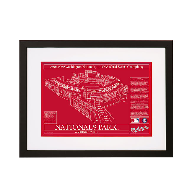 Baseball Stadium Blueprints | Uncommon Goods